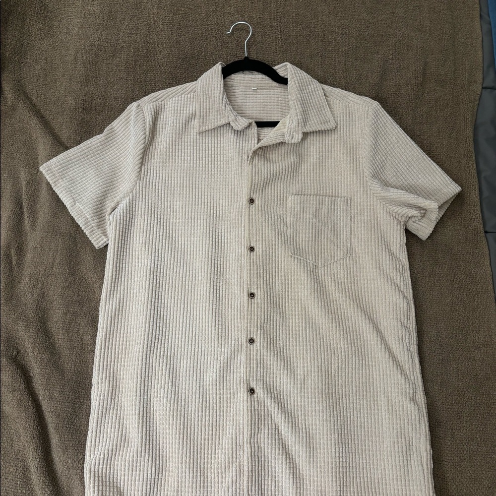 Men’s Short Sleeve Button Up
